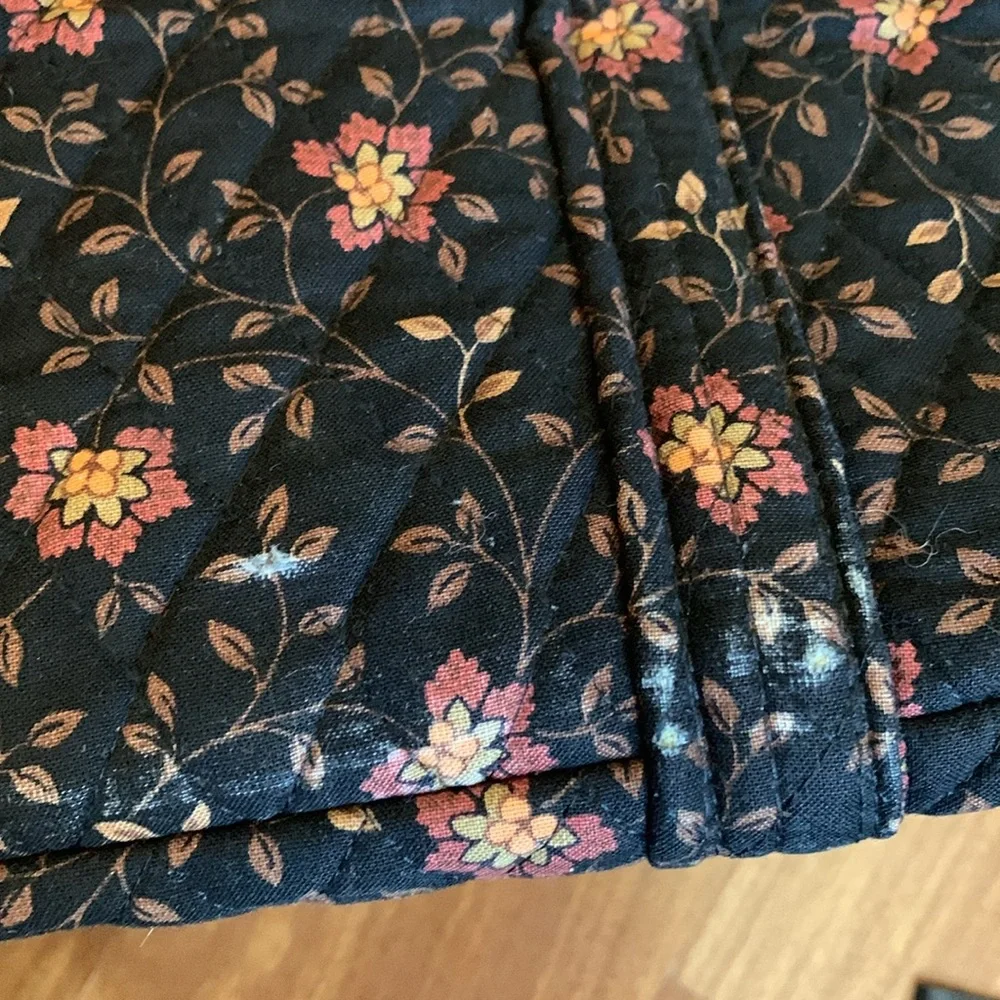 Large Vera Bradley Seven Pocket Tote Bag - Picture 7 of 8